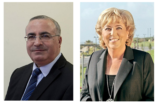 ראש העיר מרים פיירברג איכר והרצל קרן, המשנה לראש העיר האם חוזרת האופוזיציה לנתניה? 