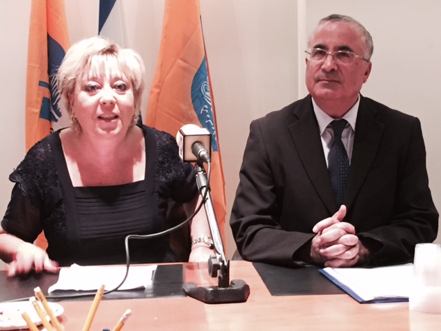 הרצל קרן ומרים פיירברג איכר הוסכם תקציב העירייה לשנת 2017