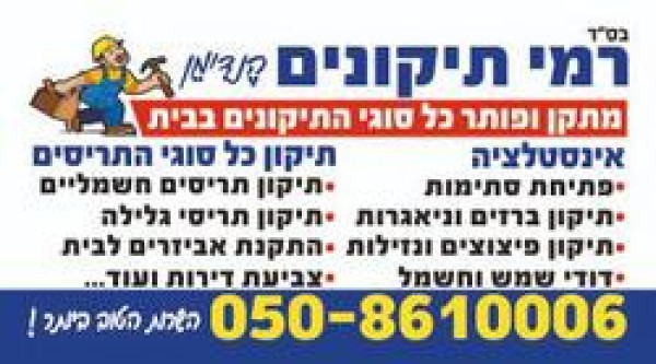 רמי תיקונים