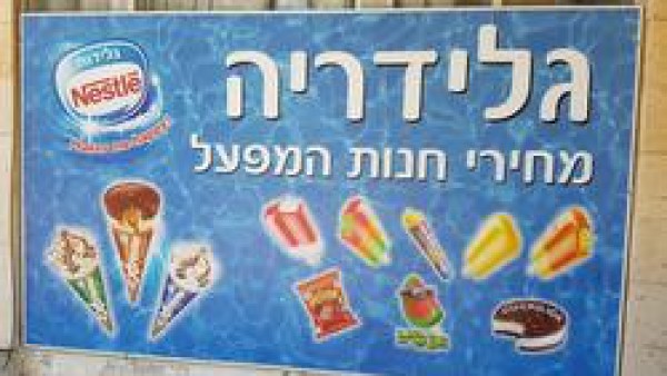 הגלידריה חנות המפעל 