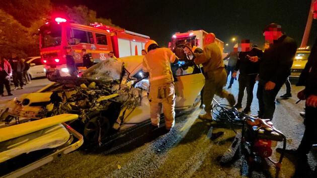  גבר נפגע מרכב סמוך לברקאי, מצבו קשה