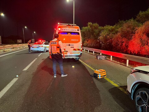 רוכב אופנוע נפצע קשה בתאונה סמוך לפרדסיה רוכב אופנוע נפצע קשה בתאונה סמוך לפרדסיה