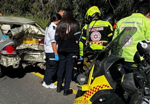  רוכב אופנוע נהרג בתאונה קטלנית בכביש 57