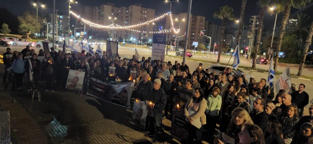  משמרות תמיכה להחזרת החטופים באזור השרון 