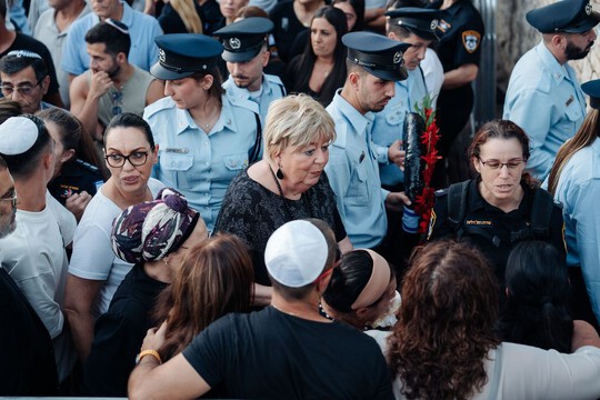 חדשות מקומיות - נתניה נפרדת מרס"מ יניב אלקיים ז"ל (תיעוד)