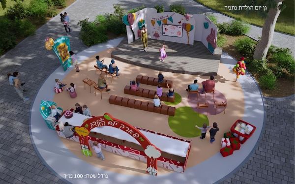  מיזם חדש בנתניה: העירייה מקימה חמש גינות יום הולדת