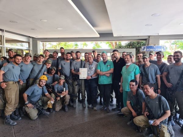 נמשך שיתוף הפעולה בין צה"ל לבי"ח לניאדו