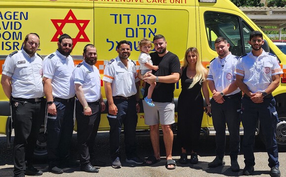 יום הולדת 2 לילד שטבע ואחרי החייאה שב לחיים יום הולדת 2 לילד שטבע ואחרי החייאה שב לחיים