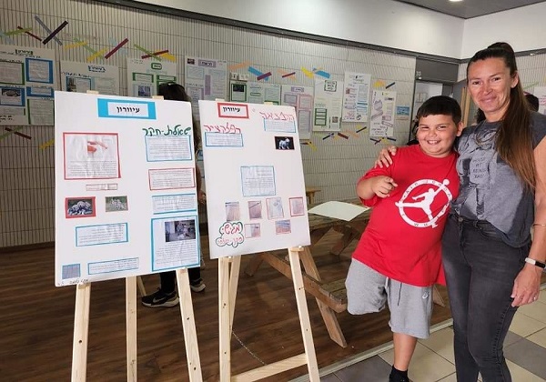 פעולה מרגשת של תלמיד כתה ג' למען ציבור העיוורים בנתניה