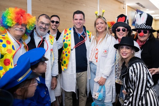  סיירת המשמחים בליווי ראש העיר אבי סלמה