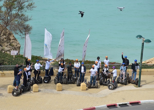 מסע סגווי בשביל ישראל הגיע לנתניה מסע "סגווי בשביל ישראל" הגיע לנתניה