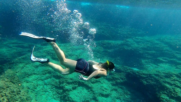צילום: אילן אלגרבלי  פותחים את העיניים מתחת למים