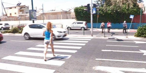 תמונה | עמותת אור ירוק  נתניה מדורגת תשיעית במסוכנות להולכי הרגל