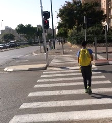 כל הולך רגל שני בנתניה חוצה את הכביש שלא כחוק הנוער בנתניה: כל הולך רגל שני חוצה את הכביש שלא כחוק