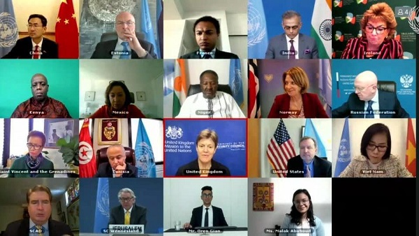 נאום בפני מועצת הבטחון של האו"ם  מבית ספר שרת למועצת הביטחון של האו"ם