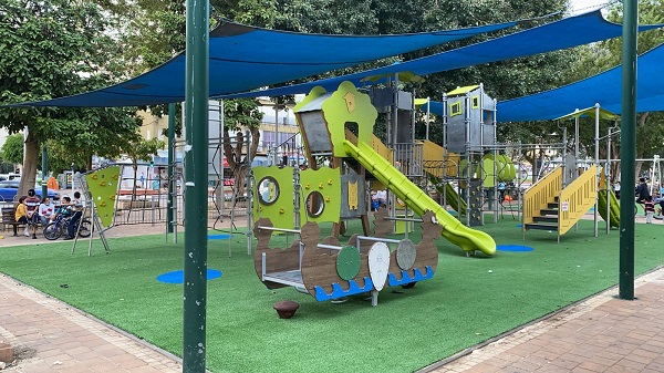 נתניה מנגישה גנים ציבוריים לילדים עם מוגבלויות