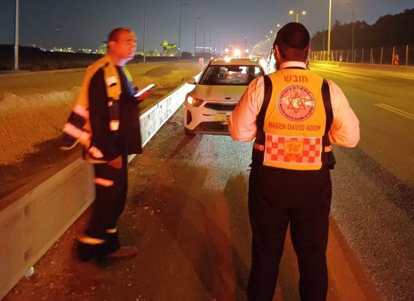 שני פצועים בתאונה בין רכב לאופנוע שני פצועים בתאונה בין רכב לאופנוע