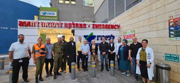בריאות - מנכ"ל משרד הבריאות סייר בלניאדו: "המיגון מציל חיים"