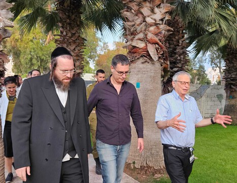 מנכ"ל משרד הבריאות סייר בלניאדו: "המיגון מציל חיים" מנכ"ל משרד הבריאות סייר בלניאדו: "המיגון מציל חיים"