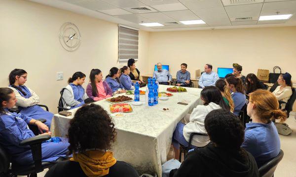  מנכ"ל השירות הלאומי סייר בבי"ח לניאדו