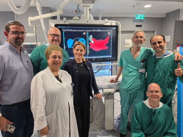 בריאות - לראשונה בישראל: טכנולוגיה חדשה לטיפול בפרפור בלניאדו