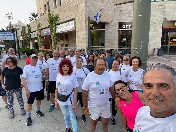 פעילות קהילתית - קבוצת הליכה קהילתית נפתחה בנתניה