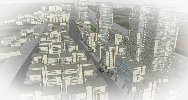 הדמיה: תוכנית הבנייה | דורון צוף זילברברג אדריכלים אושרה הקמת שכונה חדשה בנתניה 