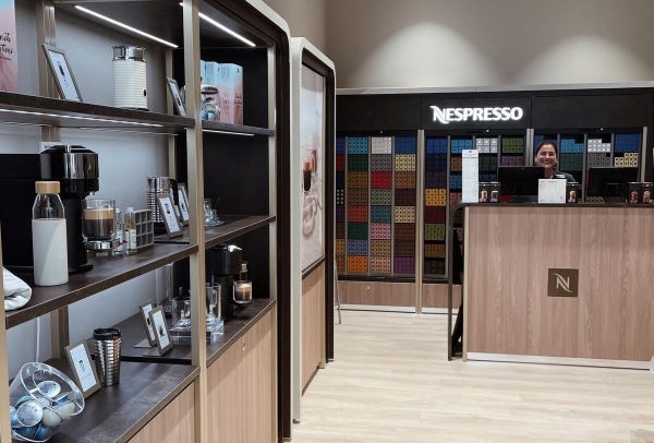 נספרסו פופ אפ בקניון עיר ימים בוטיק פופ-אפ חדש של Nespresso בנתניה