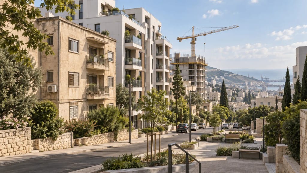 חדשות נדל"ן - פינוי בינוי בחיפה: מיפוי השכונות הפעילות ומה קורה בכל אחת