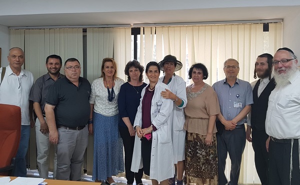 בכירי לשכת הבריאות המחוזית ביקרו בלניאדו בכירי לשכת הבריאות המחוזית ביקרו בלניאדו