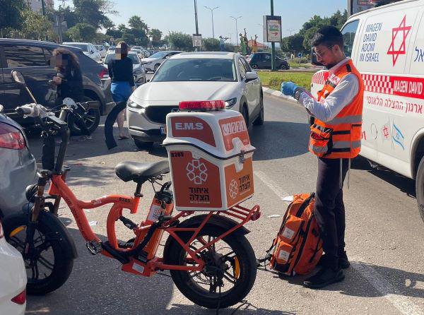 רוכב אופנוע נפצע בינוני בתאונה בנתניה רוכב אופנוע נפצע בינוני בתאונה בנתניה