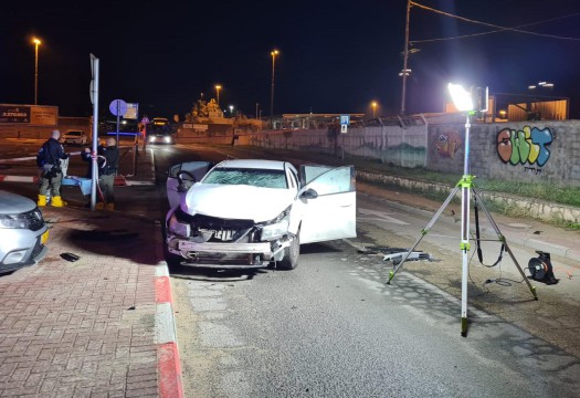  שני פצועים כתוצאה מפיצוץ רכב בנתניה