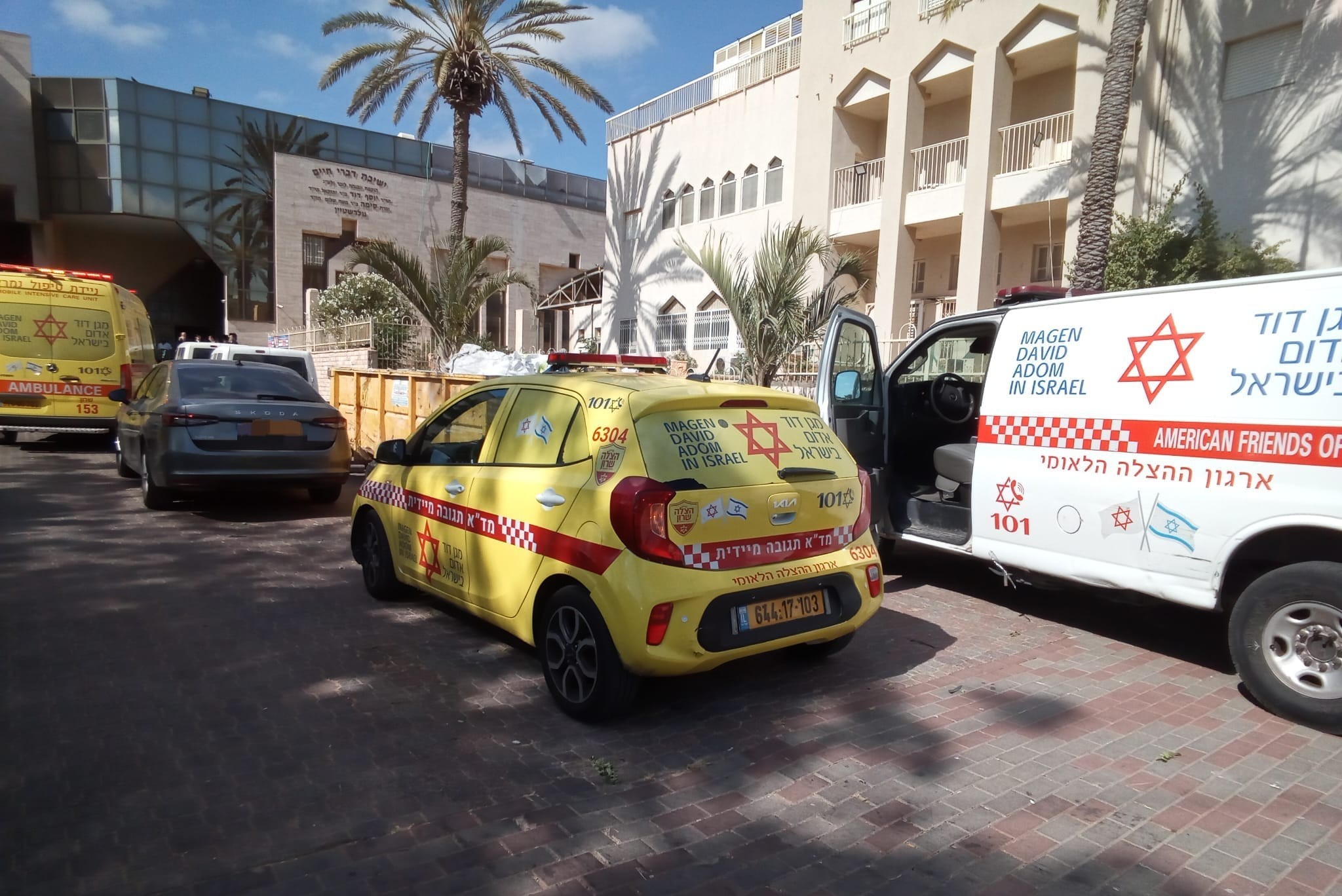  נתניה: פועל כבן 40 נפל מגובה במהלך עבודתו - מצבו אנוש