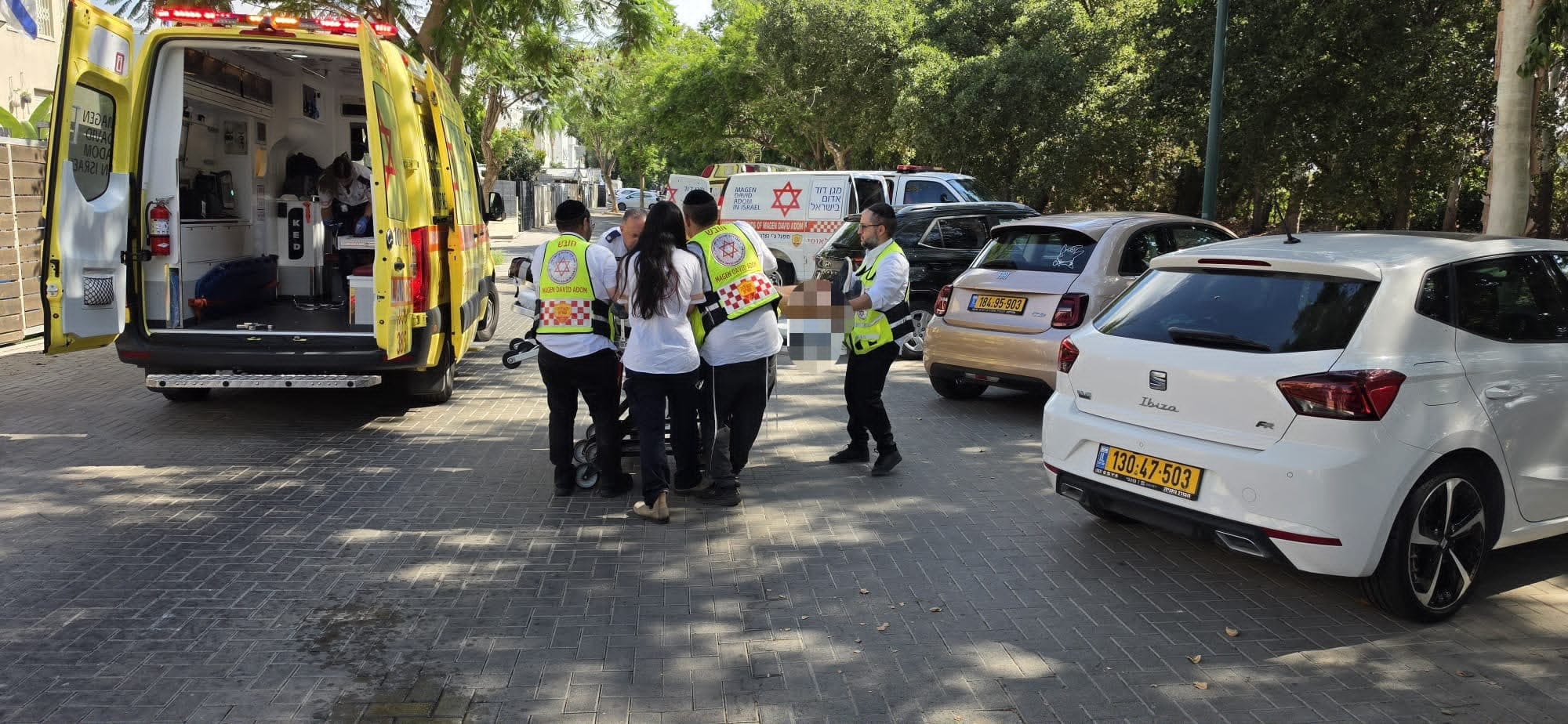  נתניה: גבר כבן 60 נפל מסולם בחצר ביתו - מצבו בינוני