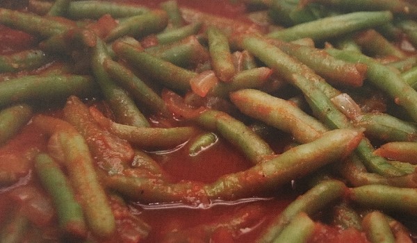 שעועית ירוקה ברוטב עגבניות שעועית ירוקה ברוטב עגבניות ממטבחה של שושנה   