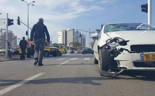 צילום: ארכיון נתניה במקום שמיני בשיעור הולכי הרגל הנפגעים בתאונות 