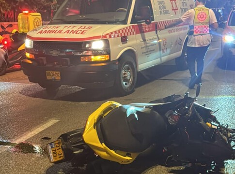 נתניה: רוכב אופנוע נפצע קשה בתאונה נתניה: רוכב אופנוע נפצע קשה בתאונה