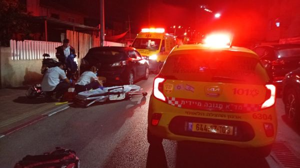  רוכב אופנוע בן 24 נפצע קשה בתאונה בנתניה