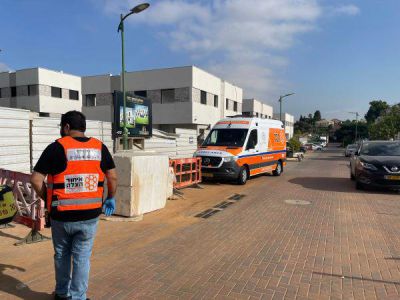בן 40 נפל מחומה בקדימה - מצבו בינוני
