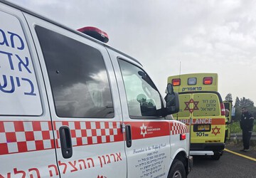 רוכב אופנוע נפגע מרכב בצומת חפר