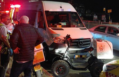 נהג הסעות התמוטט ונפטר בתוך רכבו בנתניה