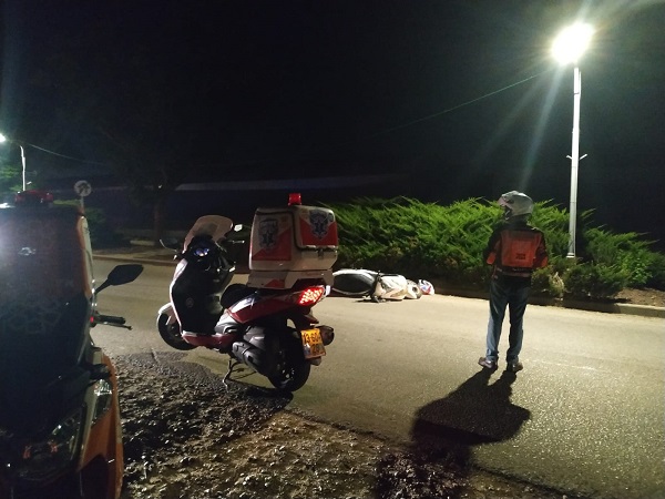 רוכב אופנוע בן 50 נפצע קשה בכניסה למושב אחִיטוּב
