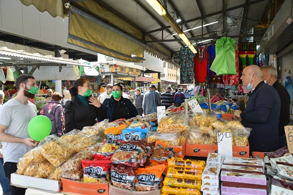 השוק העירוני בנתניה סיירת העסקים של נתניה יצאה לדרך