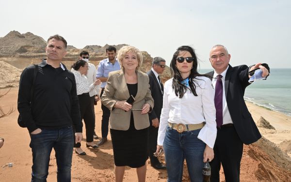שרת הפנים איילת שקד בביקור בנתניה צילום: רן אליהו שרת הפנים איילת שקד בביקור בנתניה