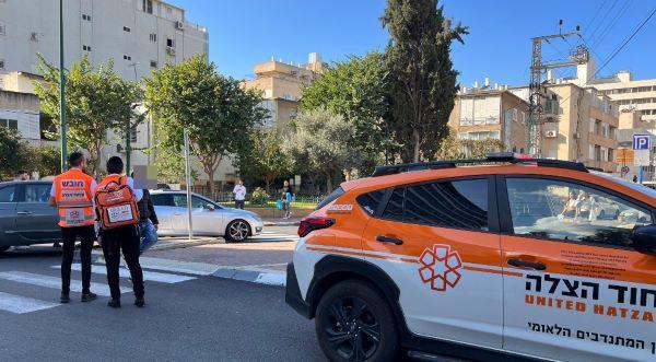 שלושה פצועים בתאונה ברחוב משה הס בנתניה שלושה פצועים בתאונה ברחוב משה הס בנתניה