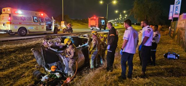 תאונה קטלנית בשרון - גבר נהרג בתאונת דרכים תאונה קטלנית בשרון - גבר נהרג בתאונת דרכים