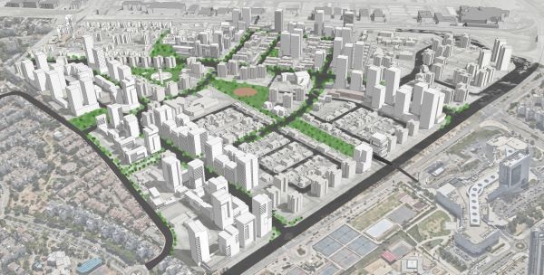 תוכנית המתאר להתחדשות עירונית בקריית נורדאו אושרה סופית הדמיה תוכנית המתאר להתחדשות עירונית בקריית נורדאו אושרה סופית