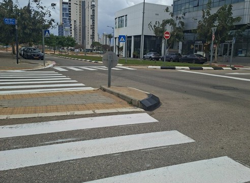  נתניה משדרגת את סימוני הכבישים ברחבי העיר