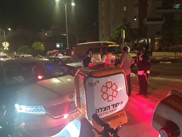 בן 30 במצב בינוני לאחר שנדקר בנתניה