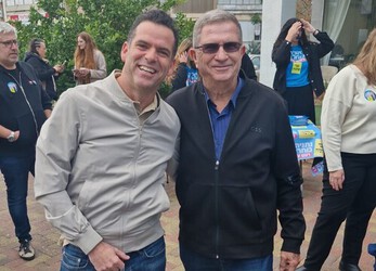 Efraïm Bolmesh soutient Avi Salma à la mairie de Netanya